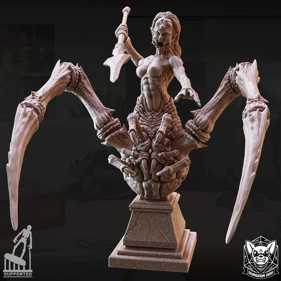 Drider Bust - Dungeon Dog