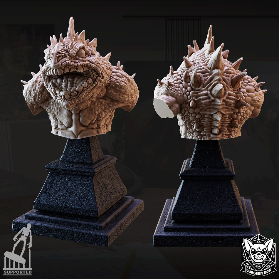 Hezrou Bust - Dungeon Dog