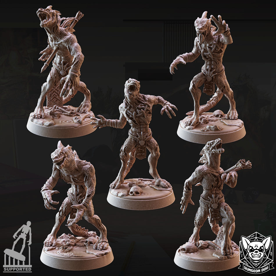 Lizard Zombie - Dungeon Dog