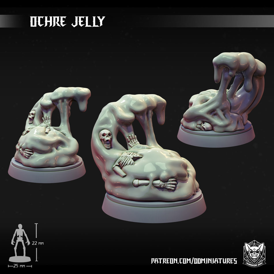 Ooze Ochre Jelly - Dungeon Dog