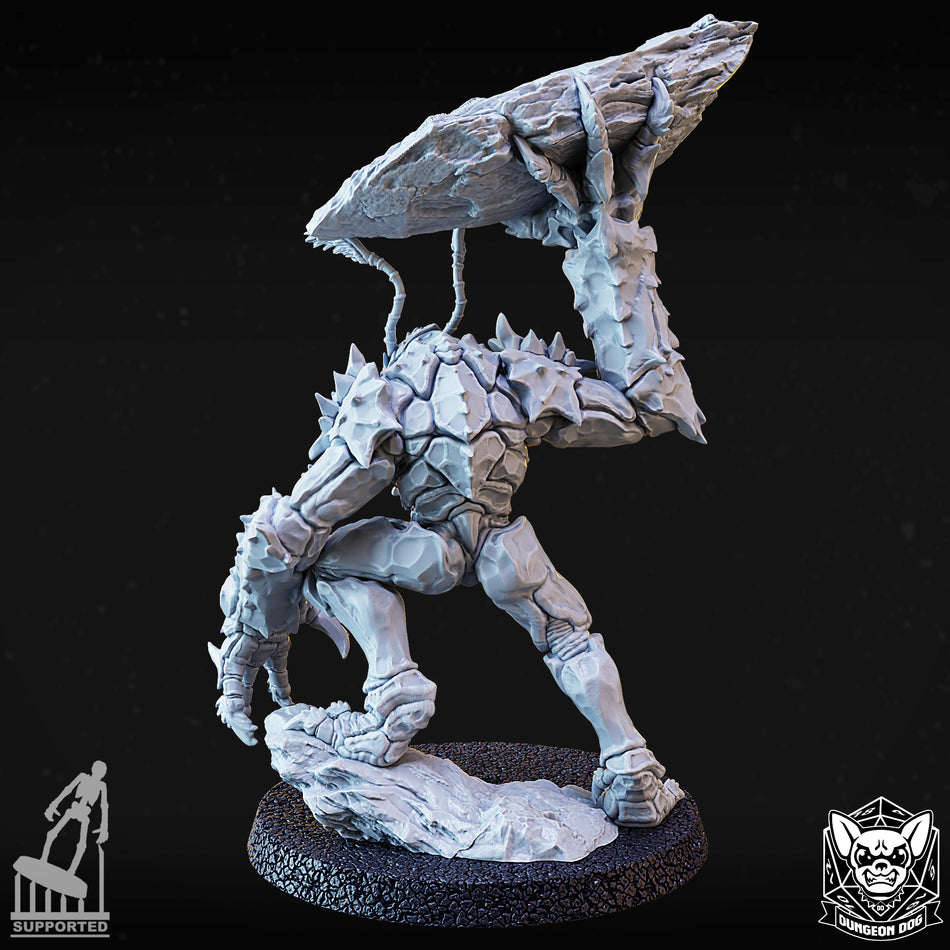 Umber Hulk Miniature - Subterranean Monster - DD