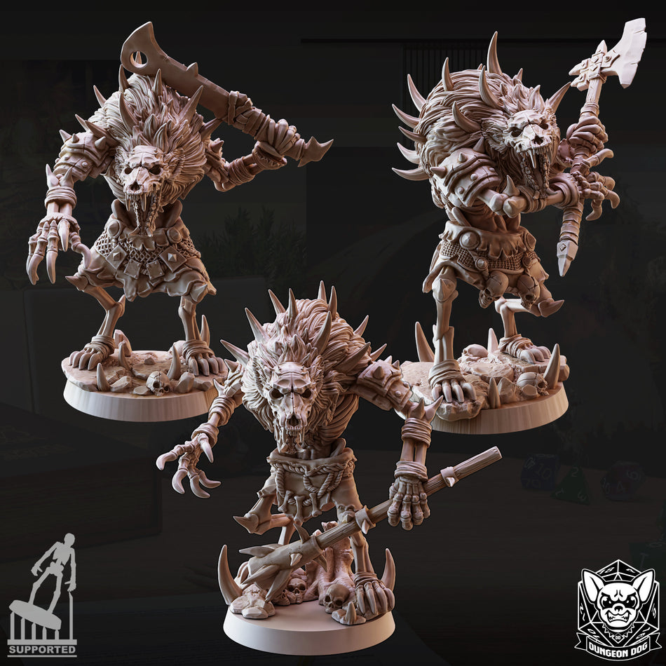 Gnoll Whiterling - Dungeon Dog