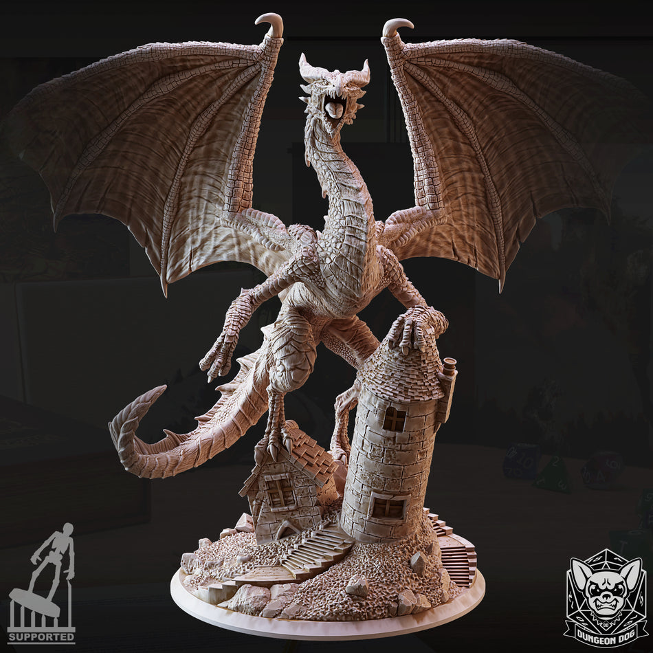Young Red Dragon - Dungeon Dog