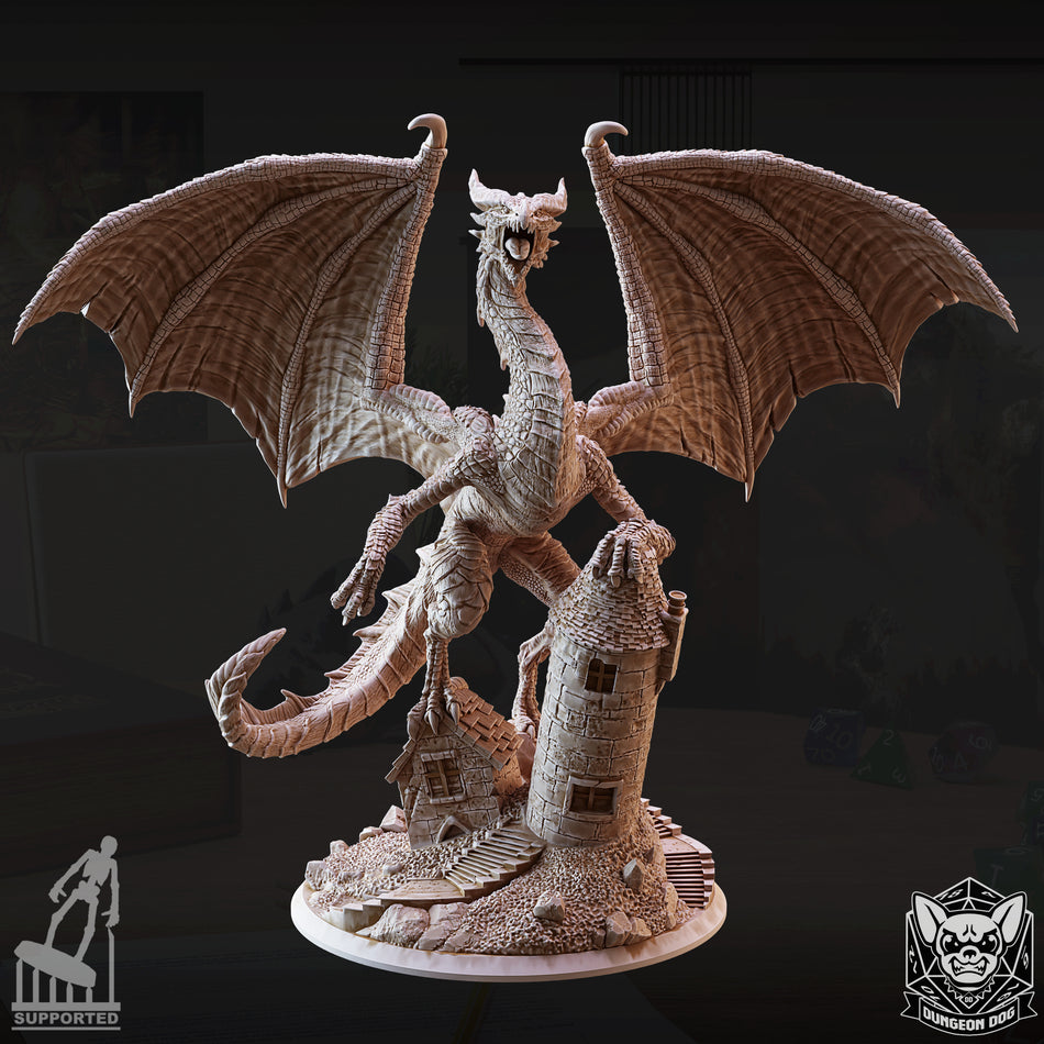 Young Red Dragon - Dungeon Dog