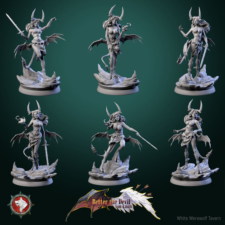 Succubus Warrior - Darkheart Dame - Better the Devil you know - WWT