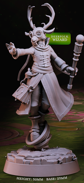 Deerfolk Guardians - Woodland Heroes - Cast n Play