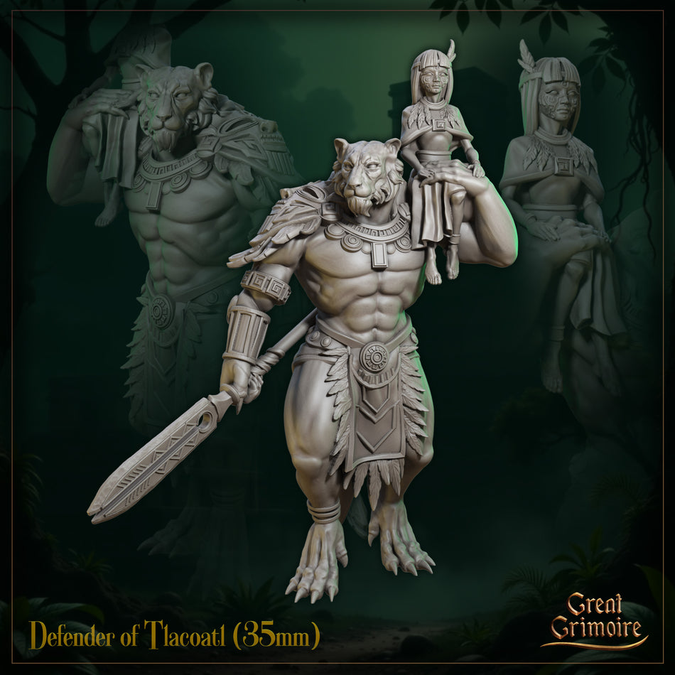 Defender of Tlacoatl - The Last Roar of the Beast - Great Grimoire