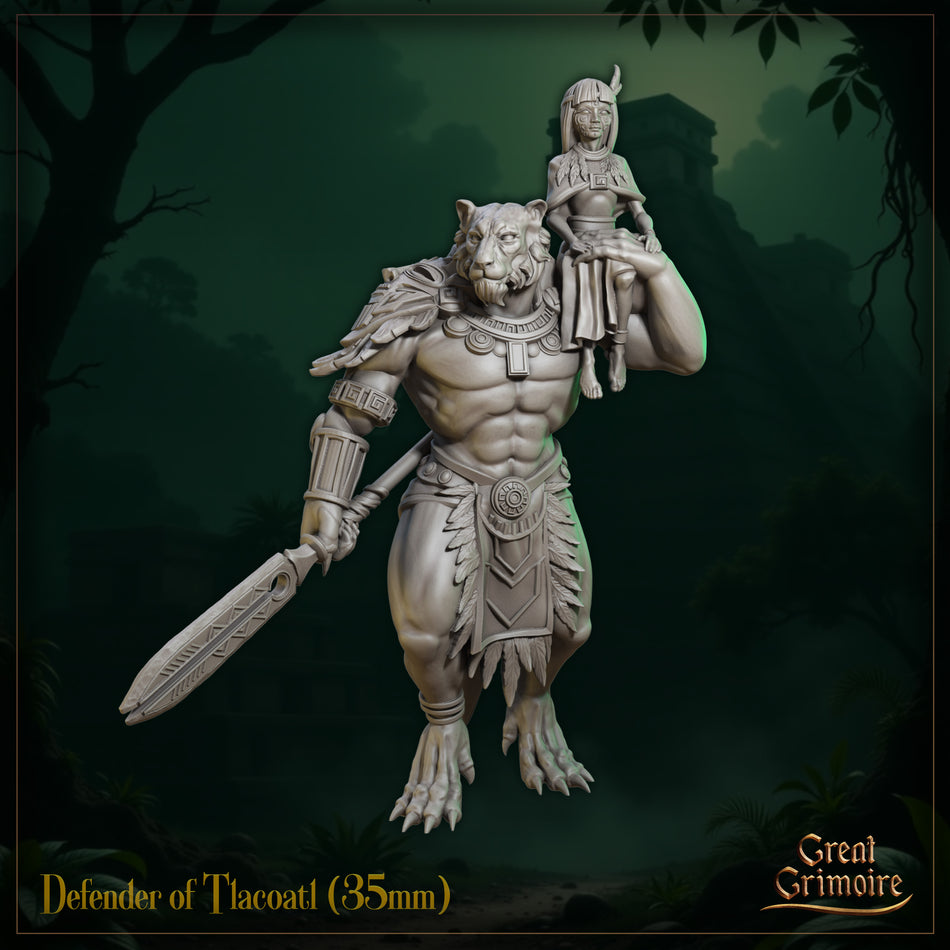 Defender of Tlacoatl - The Last Roar of the Beast - Great Grimoire