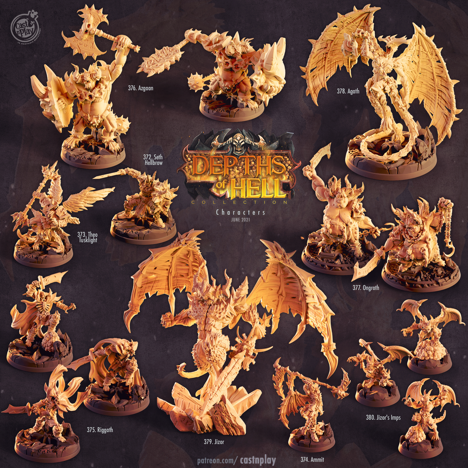 Seth Hellbrow - Depths of Hell - Cast n Play