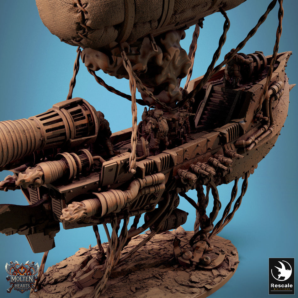 Drakarion Airship - Molten Hearts - Rescale Miniatures