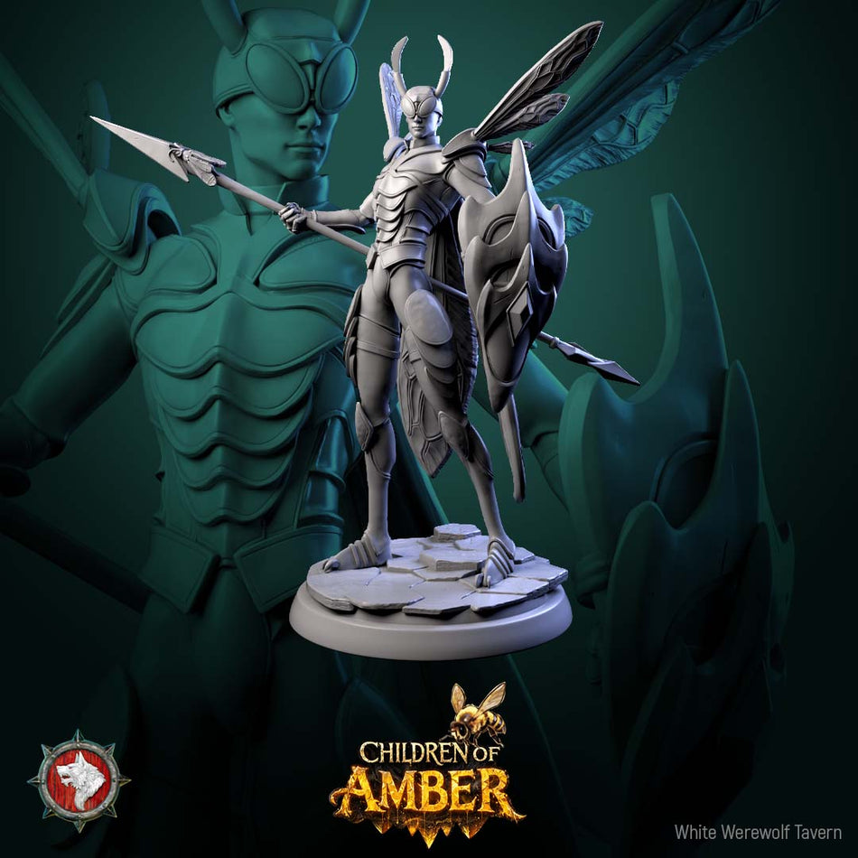 Insectoid Drone Warrior - Children of Amber - WWT