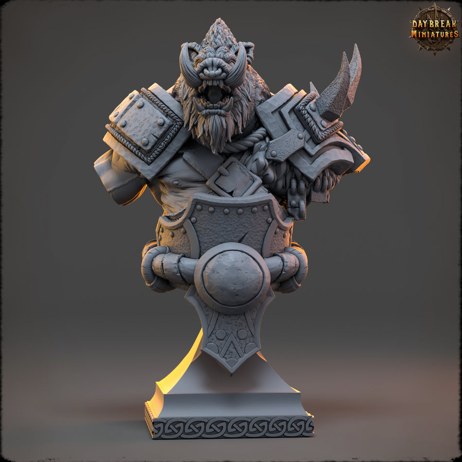 Druzz Warthide Bust - Daybreak Miniatures