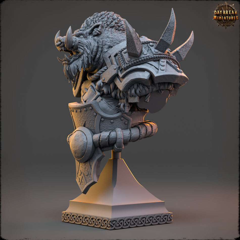 Druzz Warthide Bust - Daybreak Miniatures
