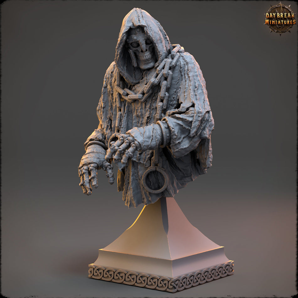 Dust Monk Bust - Daybreak Miniatures
