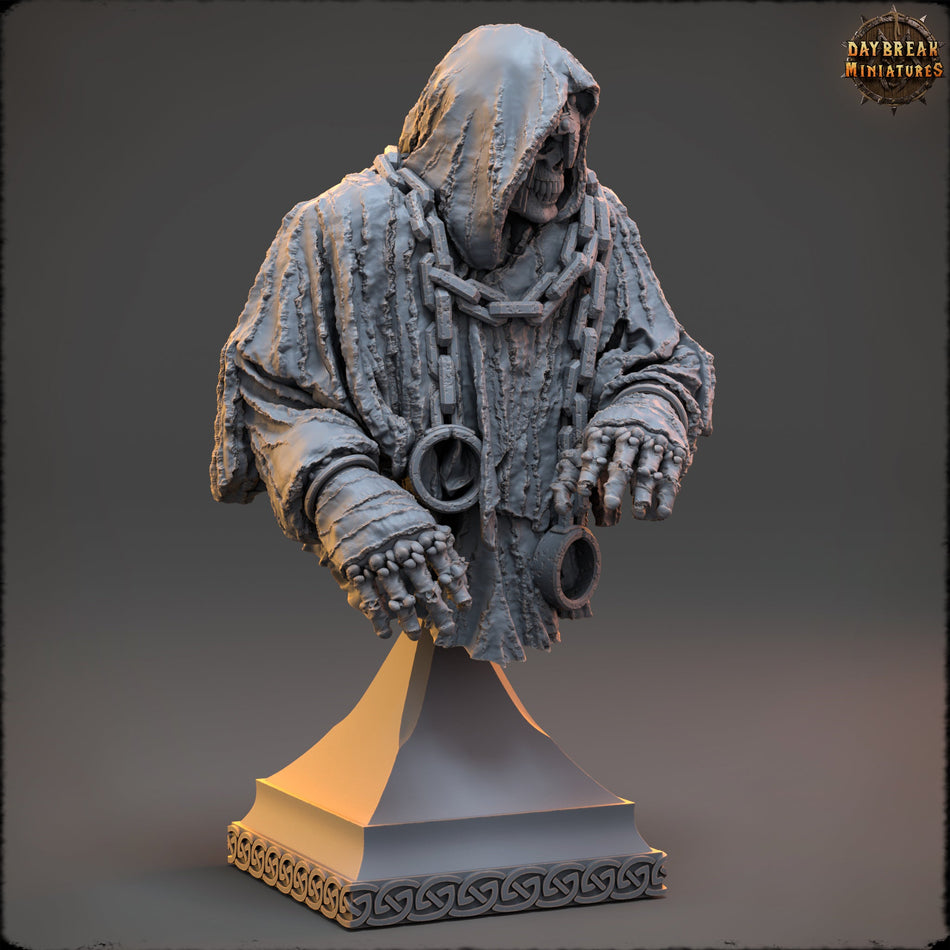 Dust Monk Bust - Daybreak Miniatures