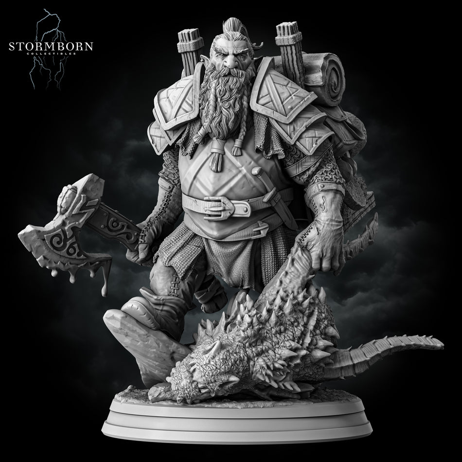Dwarven Dragon Hunter - Stormborn Collectibles