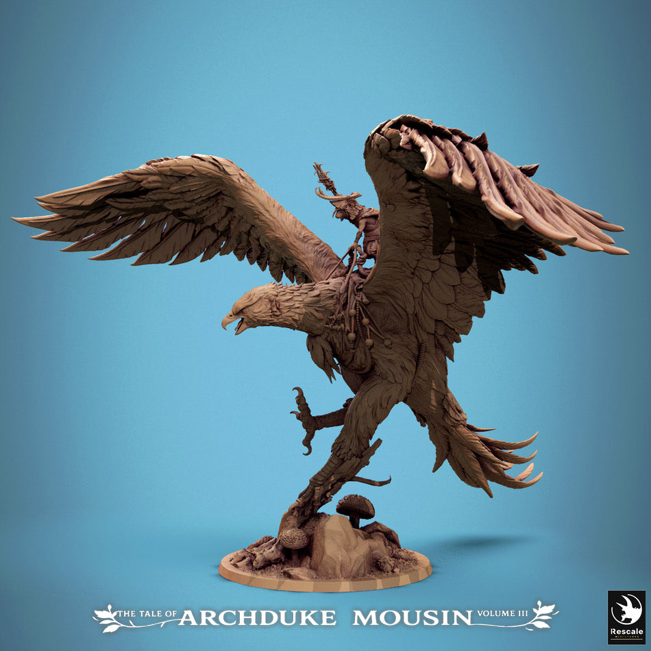 Mouse on Eagle - Tales of Archduke Mousin III - Rescale Miniatures