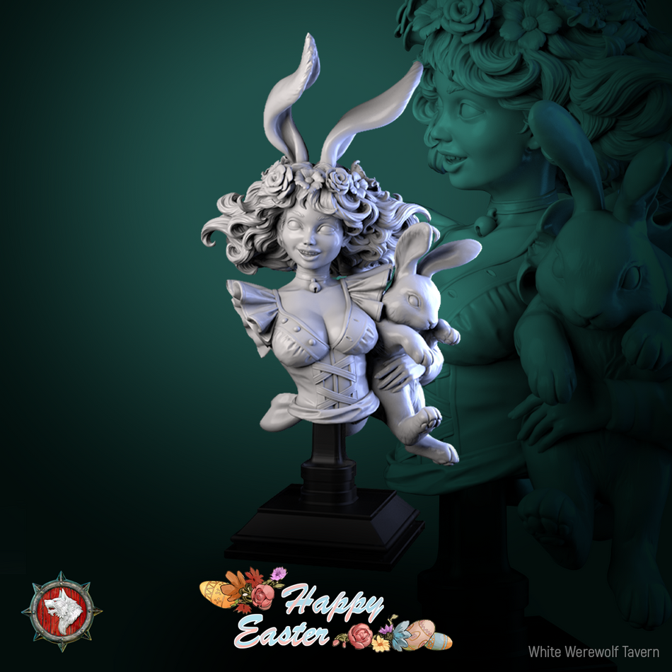 Easter Rabbit - Bust aus der Reihe Happy Easter von White Werewolf Tavern