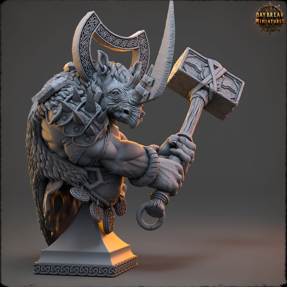 Ecphantus Hammermind Bust - Daybreak Miniatures