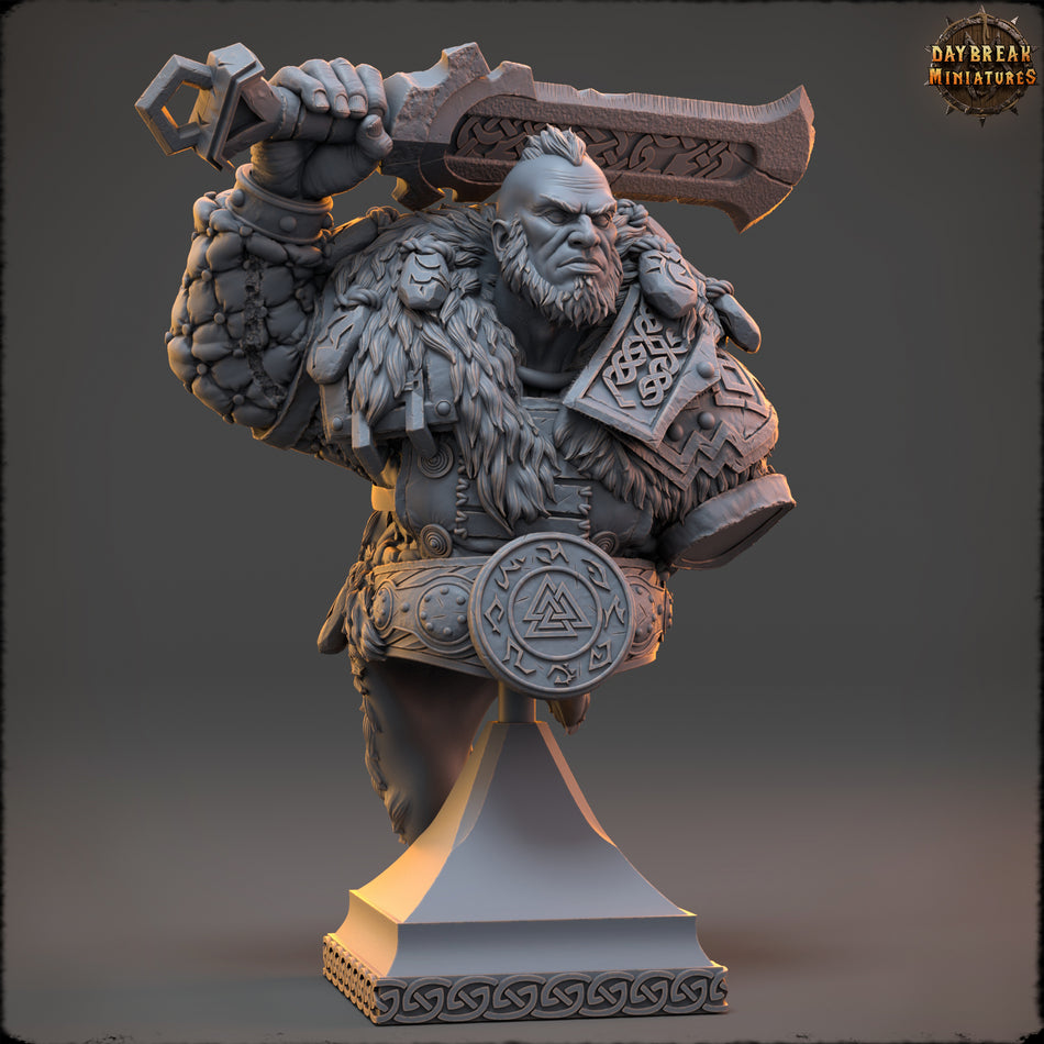 Eirik Frostbeard Bust - Daybreak Miniatures