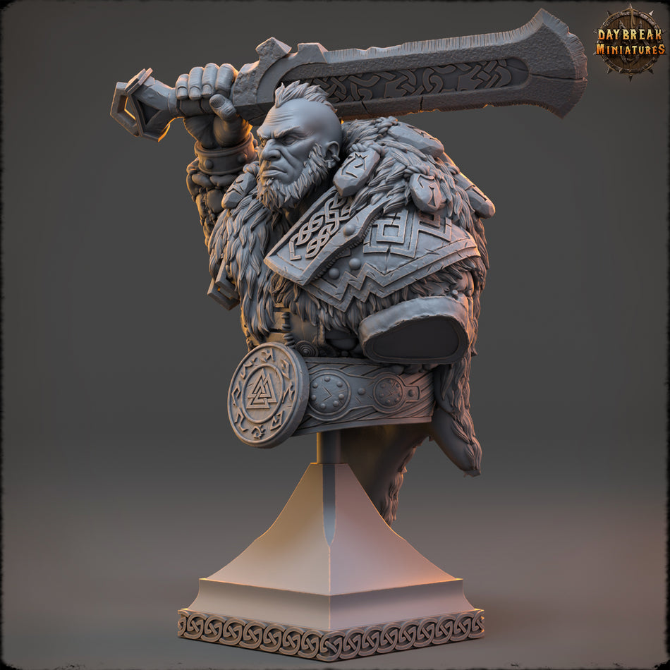 Eirik Frostbeard Bust - Daybreak Miniatures