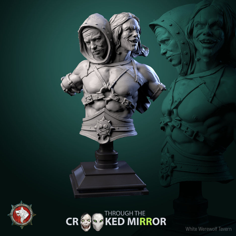 Eldrim & Drelmar, The Twofold Shade Bust - Through the Crooked Mirror - WWT