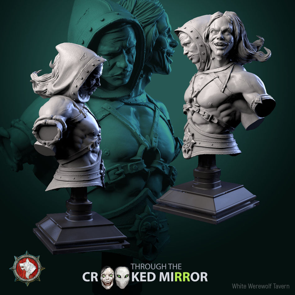 Eldrim & Drelmar, The Twofold Shade Bust - Through the Crooked Mirror - WWT