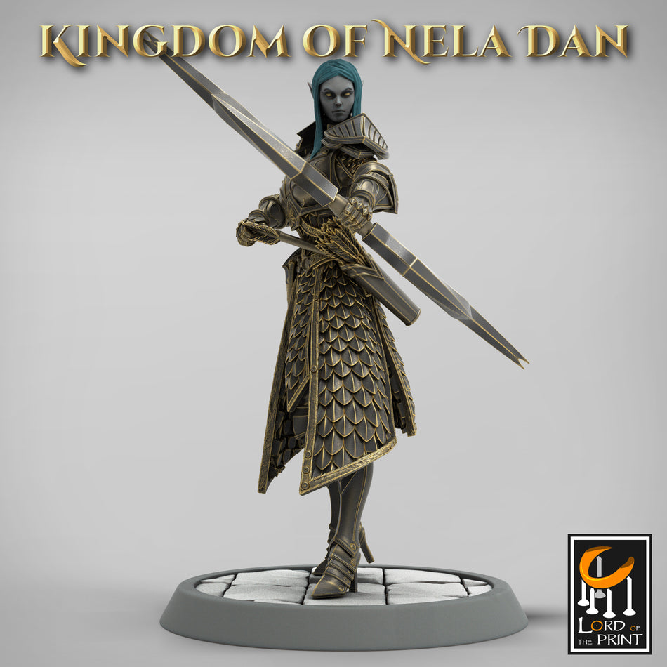 Elf Archer - Kingdom of Nela Dan - Rescale Miniatures