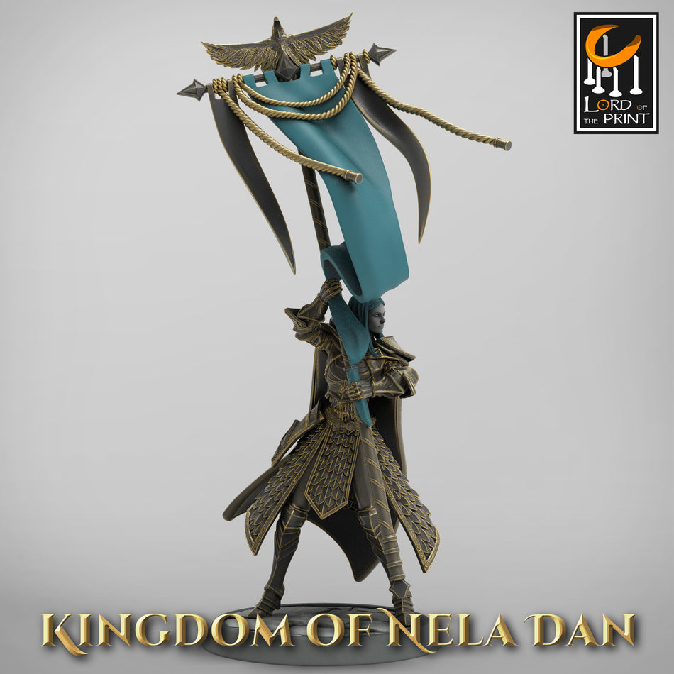 Elf Soldier - Kingdom of Nela Dan - Rescale Miniatures