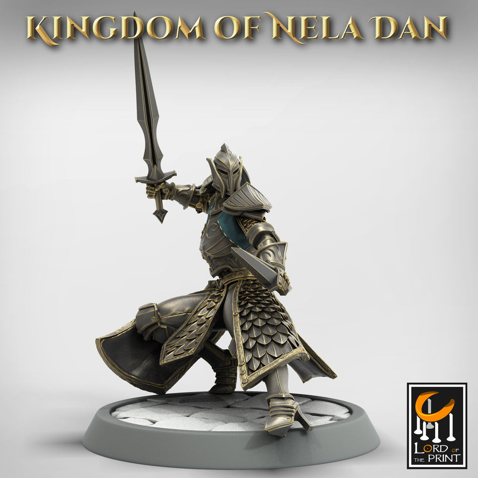 Elf Soldier - Kingdom of Nela Dan - Rescale Miniatures