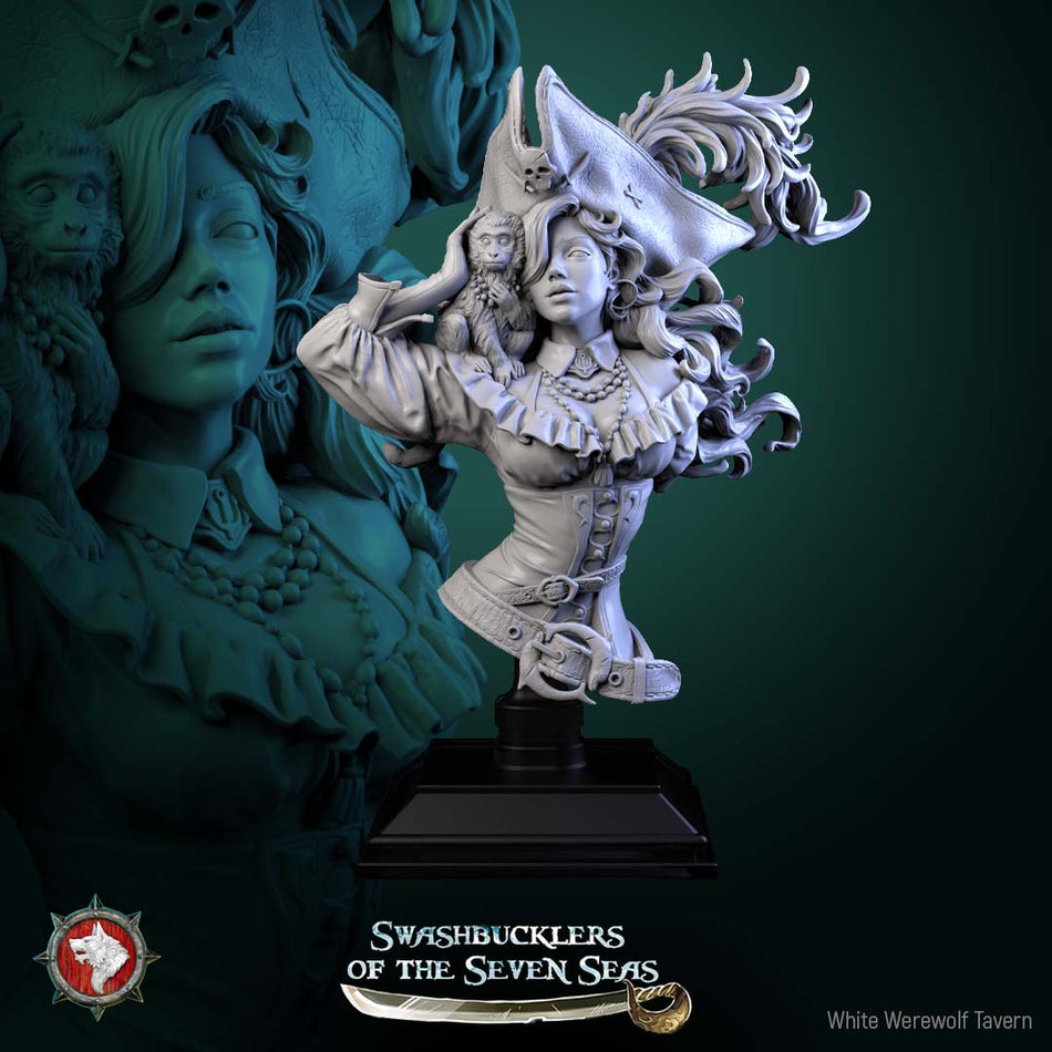 Elisa Stormbreaker Bust - Swashbucklers of the Seven Seas - WWT