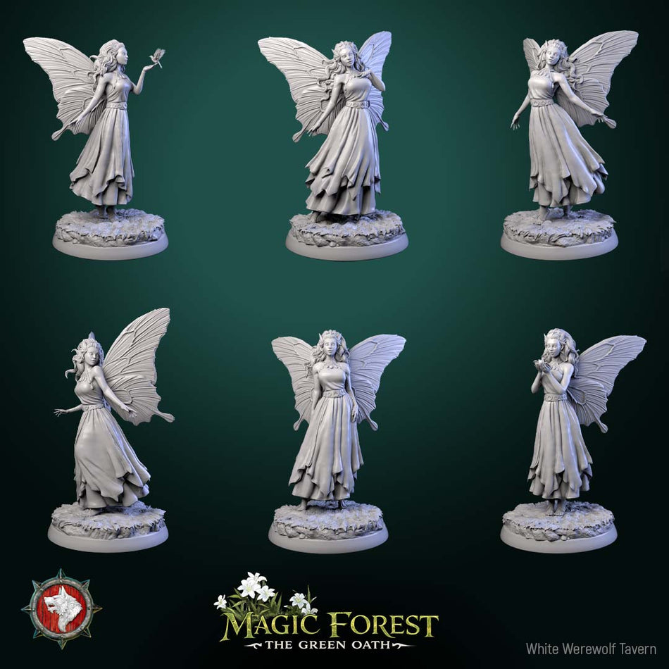 Winged Forest Fey - Fairy - Magic Forest - WWT