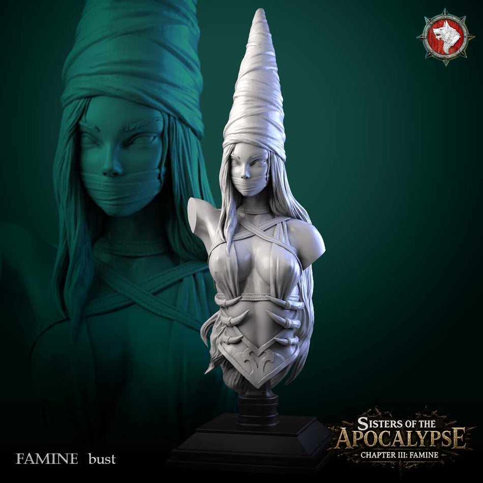 Famine Bust - Sisters of the Apocalypse - Famine - WWT