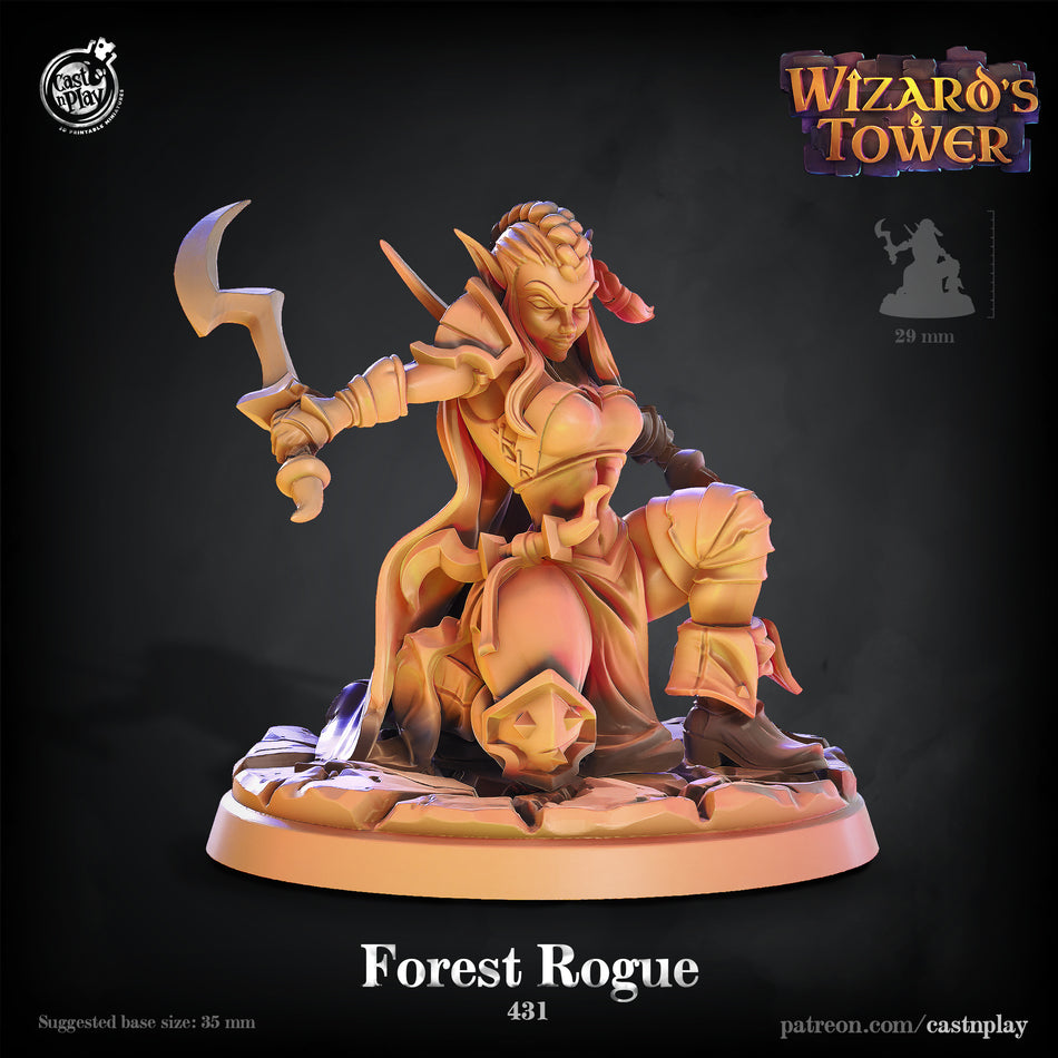 Forest Rogue - Wizards Tower - Cast n Play