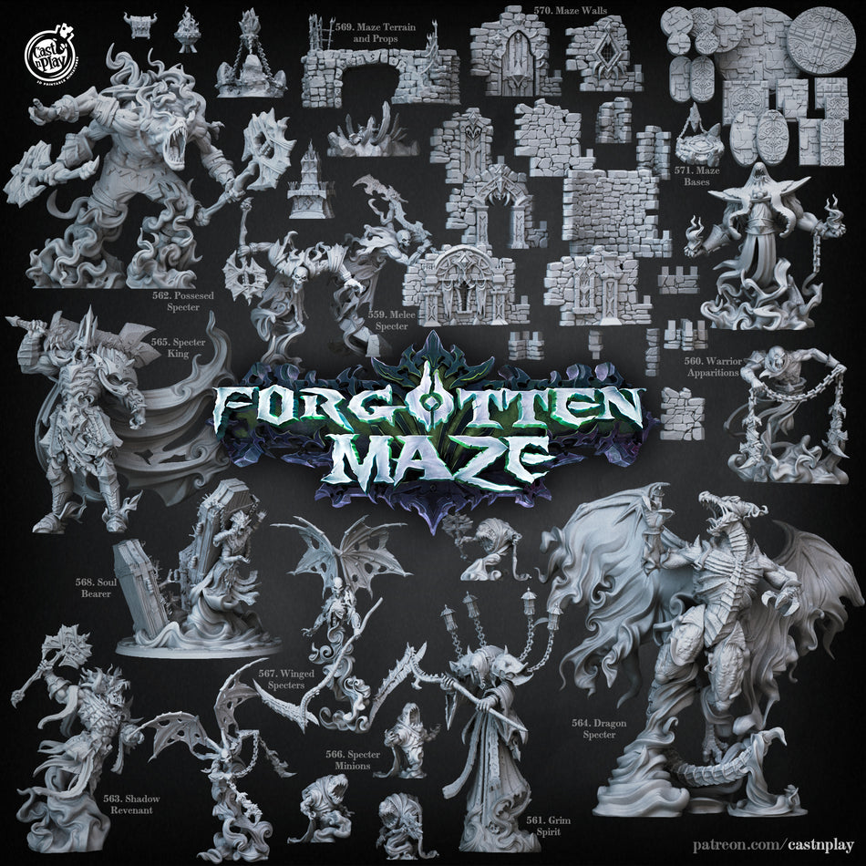 Soul Bearer - Forgotten Maze - Cast n Play