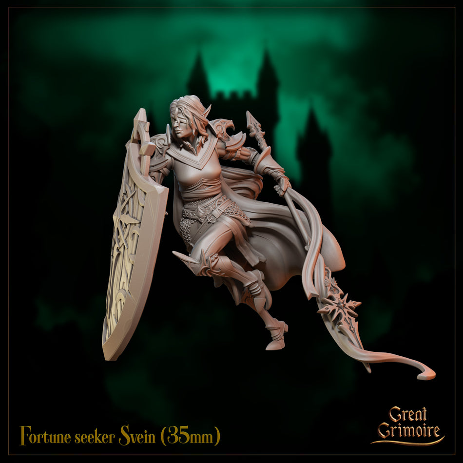 Fortune seeker Svein - Cursed Bastion - Great Grimoire