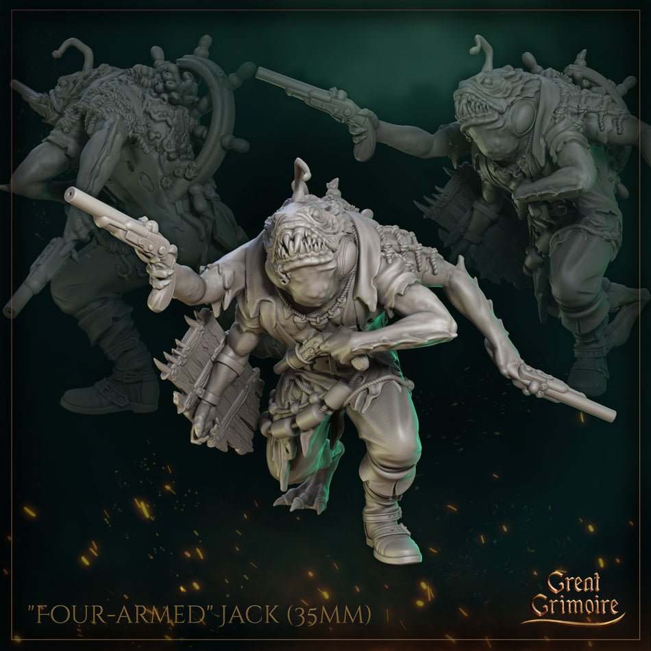 Four Armed Jack - Abyss Devourer - Great Grimoire