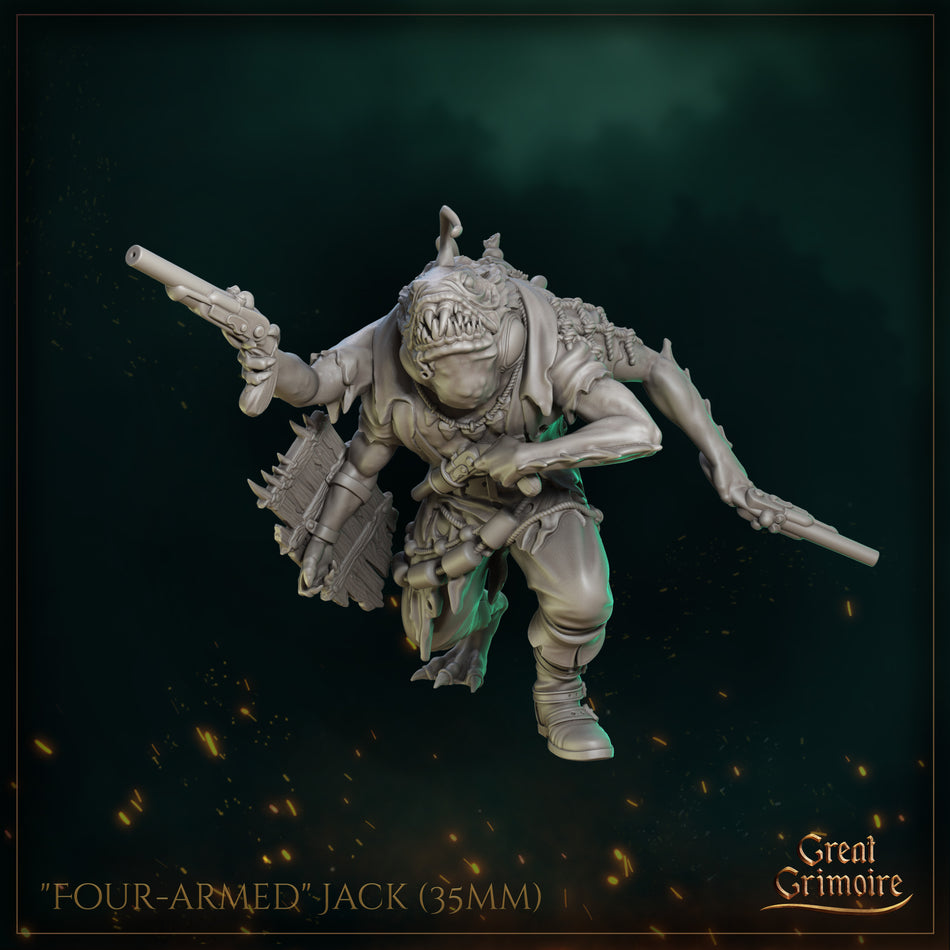 Four Armed Jack - Abyss Devourer - Great Grimoire
