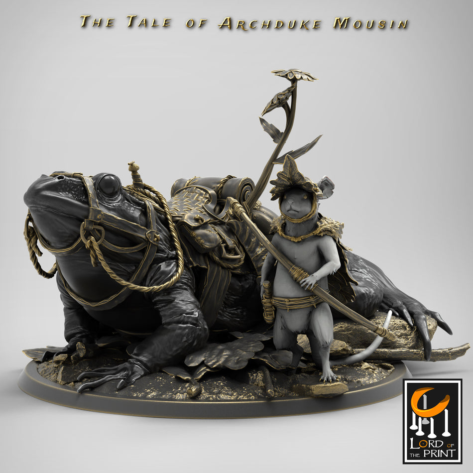 Frog Mouse - Tales of Archduke Mousin I - Rescale Miniatures