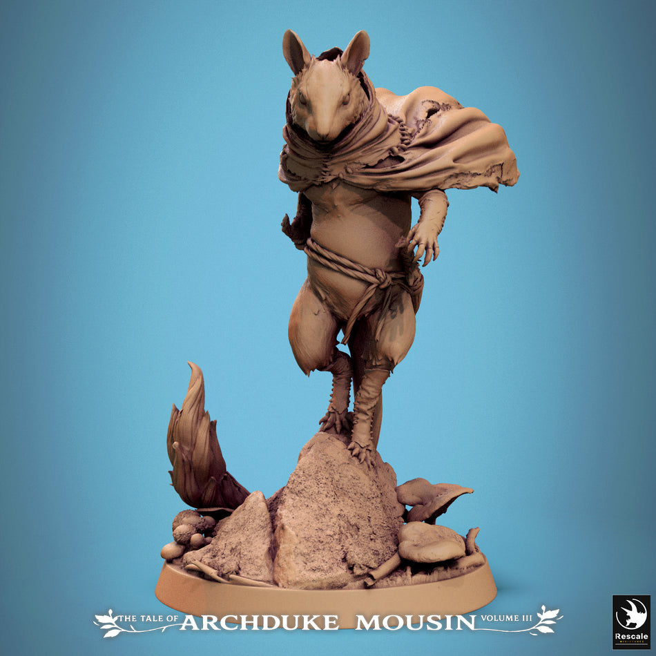 Garden Dormouse - Little Rodents - Tales of Archduke Mousin III - Rescale Miniatures