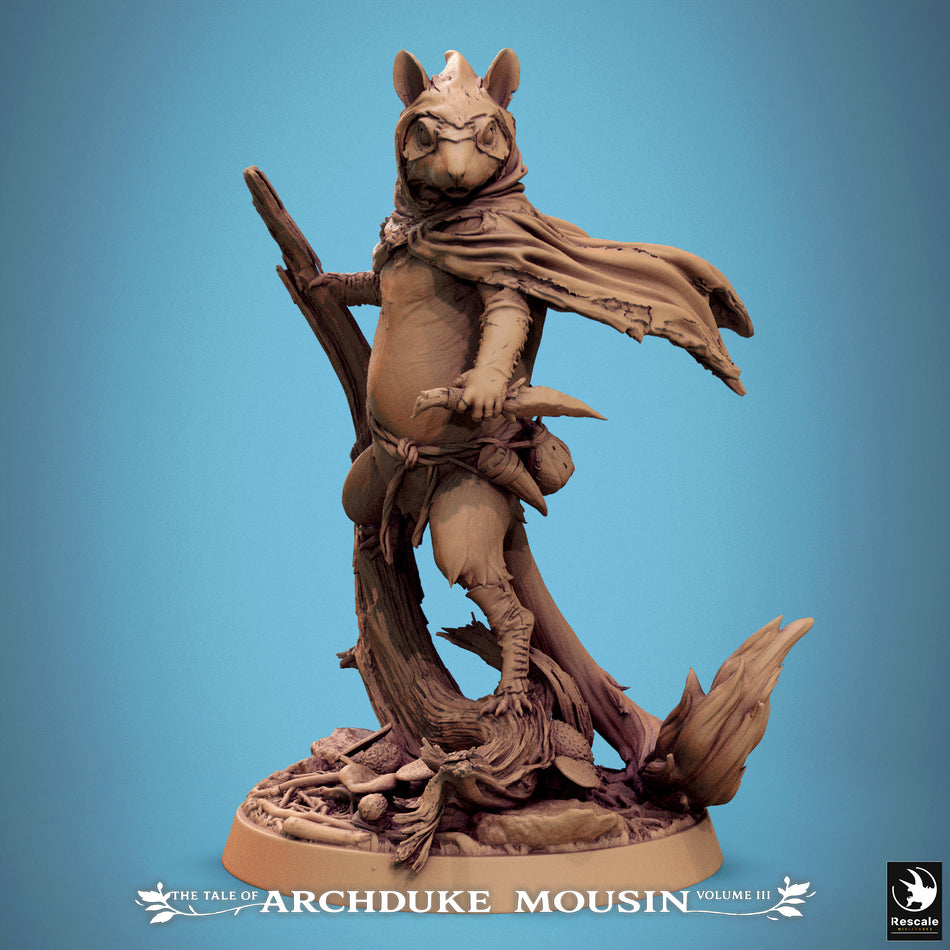 Garden Dormouse - Little Rodents - Tales of Archduke Mousin III - Rescale Miniatures
