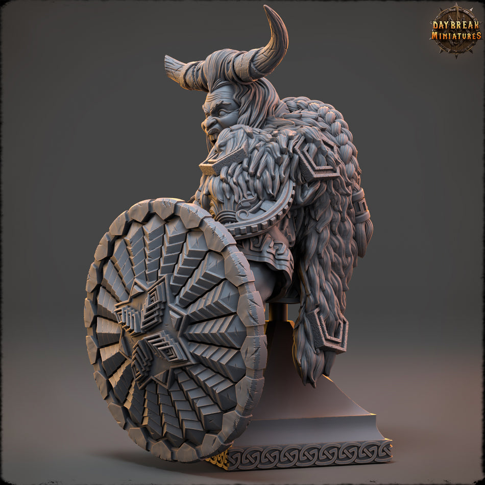 Geraia Stormspear Bust - Daybreak Miniatures