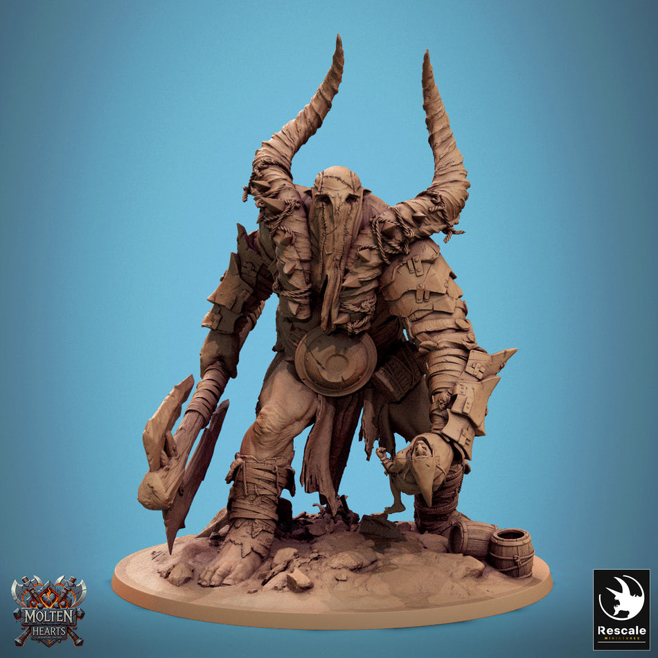 Giant Stonebreaker - Molten Hearts - Rescale Miniatures