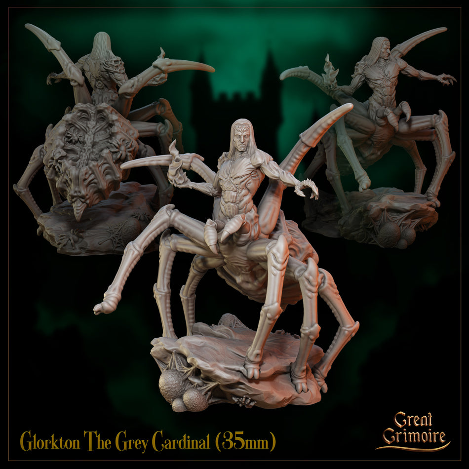 Glorkton The Grey Cardinal - Cursed Bastion - Great Grimoire