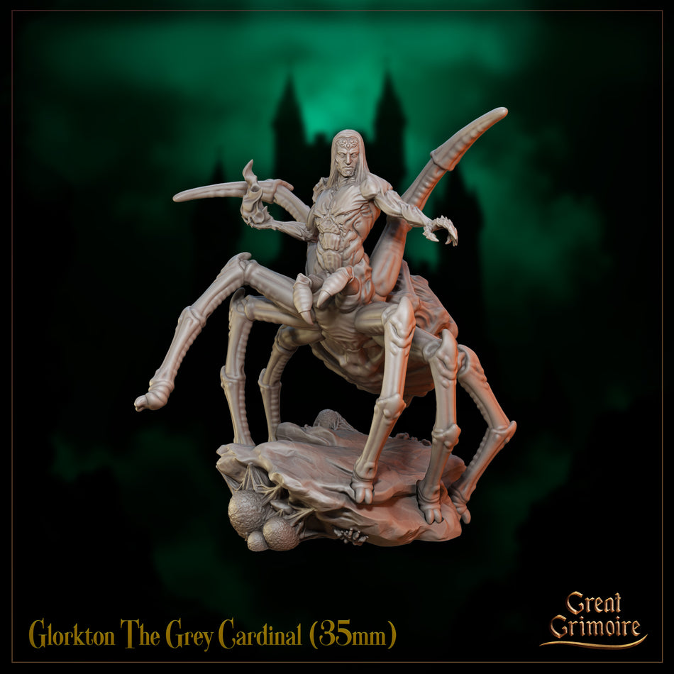 Glorkton The Grey Cardinal - Cursed Bastion - Great Grimoire