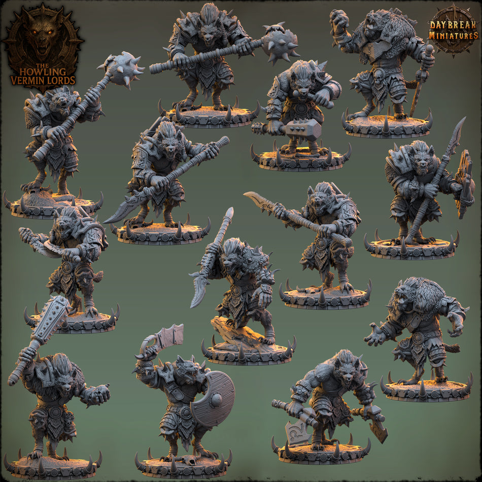 Gnolls - The Howling Vermin Lord - Daybreak Miniatures