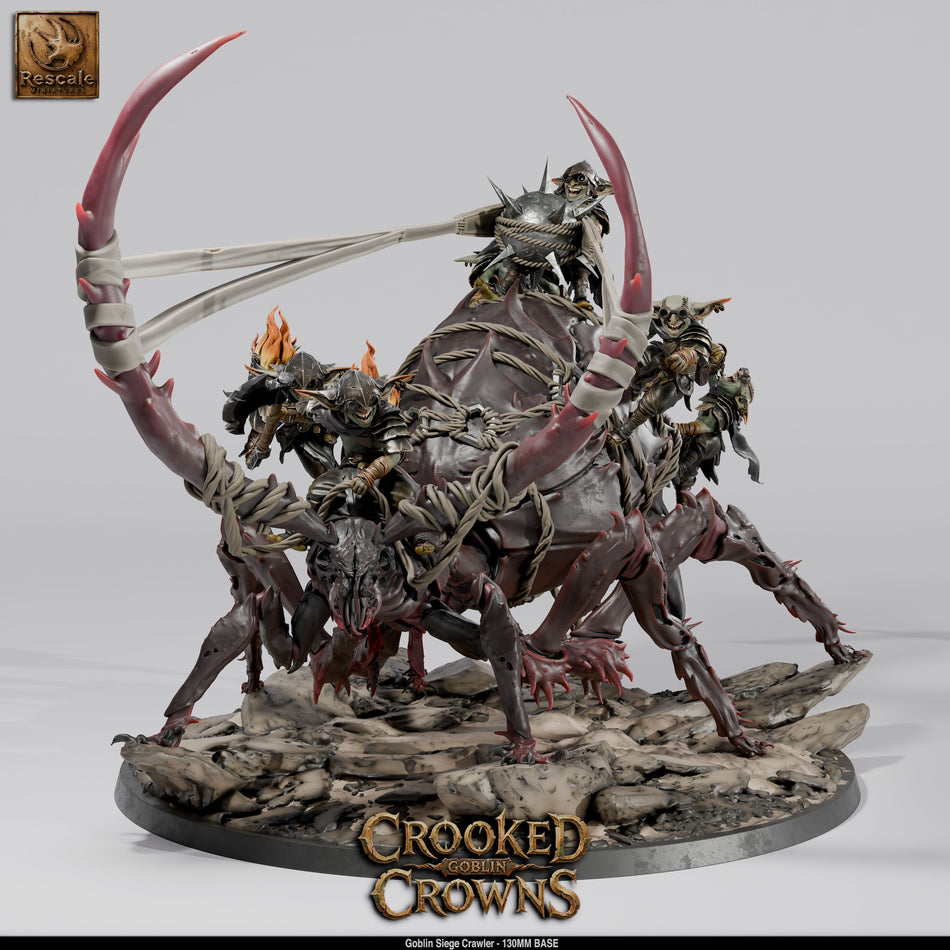Goblin Siege Crawler - Crooked Crowns - Rescale Miniatures