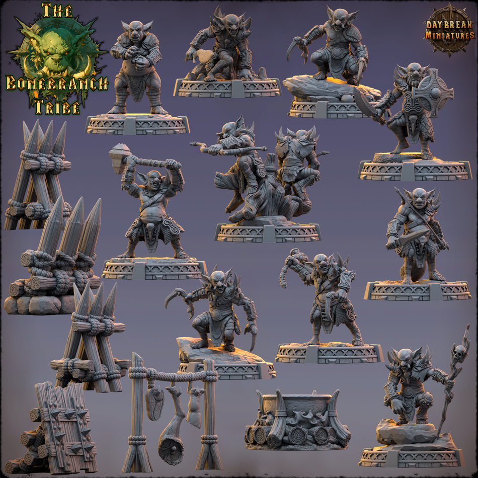 Goblin - The Bonebranch Tribe - Daybreak Miniatures