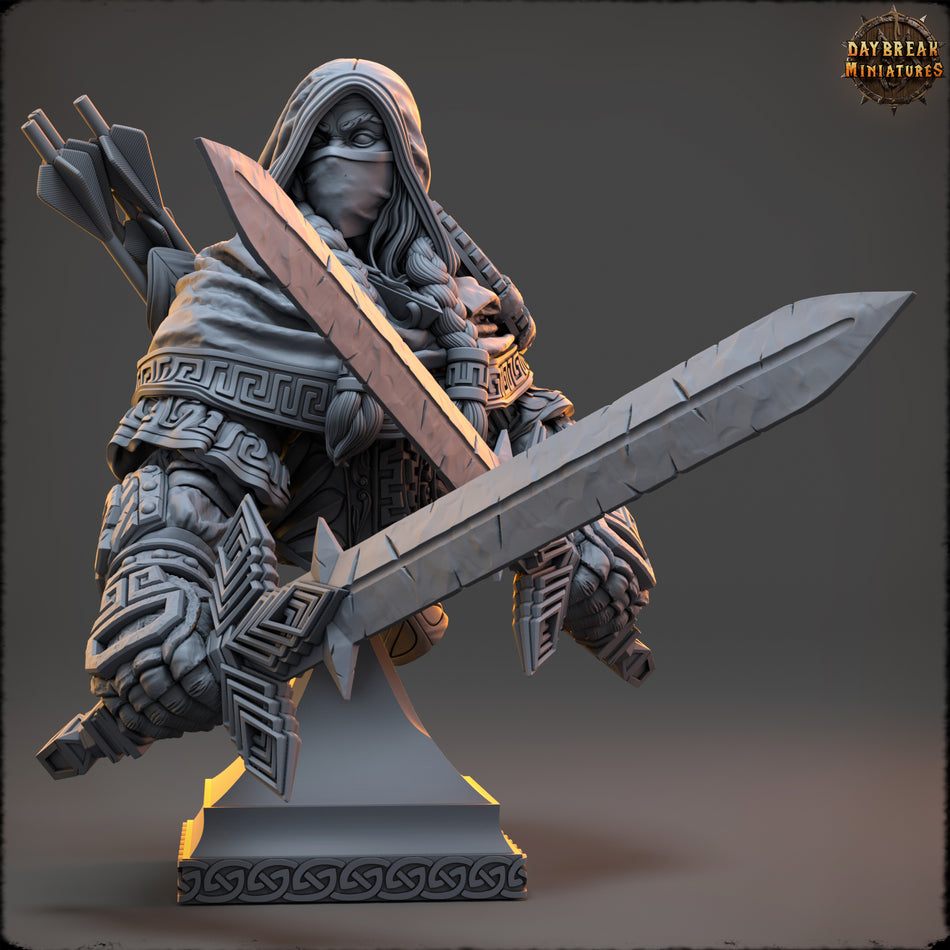 Goslana Shadowslashr Bust - Daybreak Miniatures