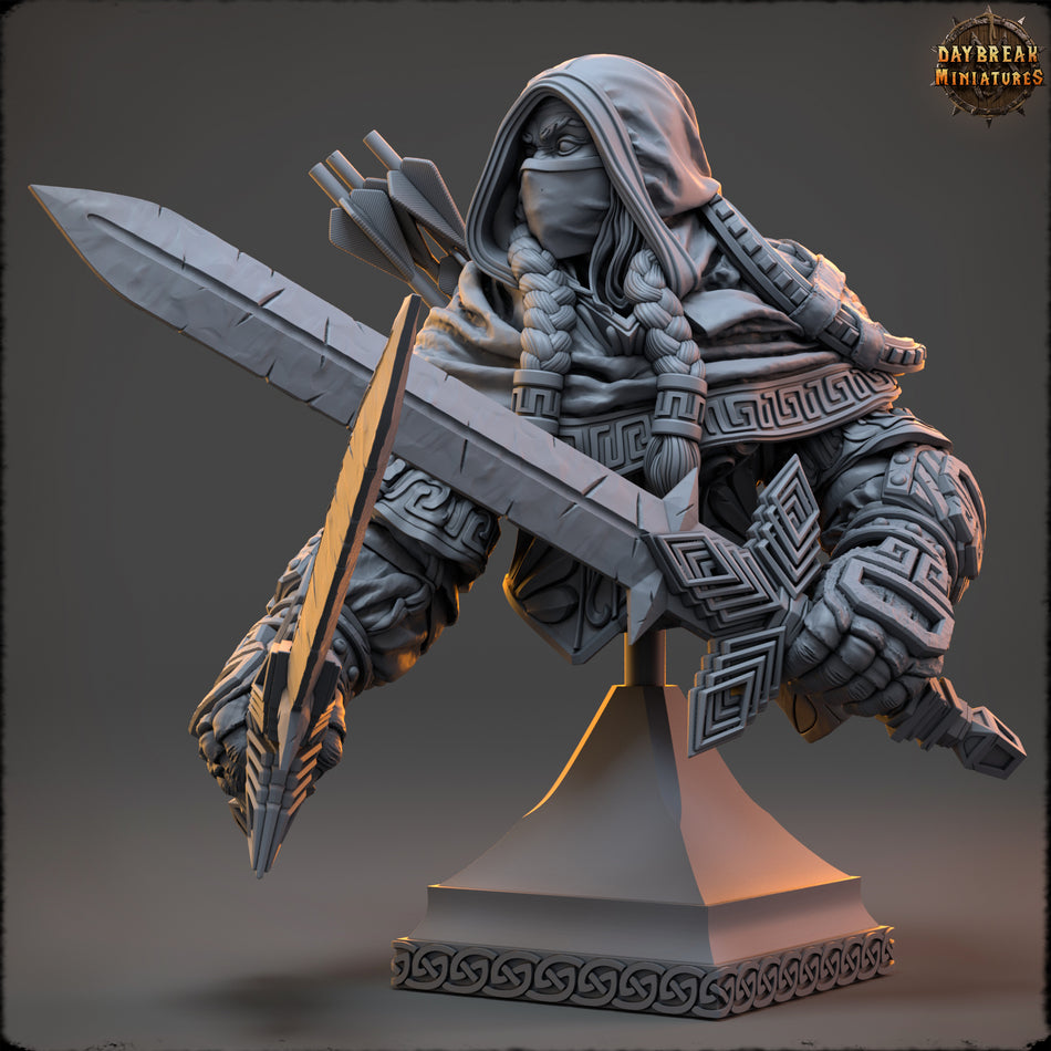 Goslana Shadowslashr Bust - Daybreak Miniatures